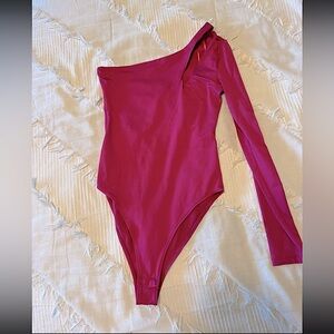 Zara one sleeve bodysuit